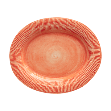 Läs mer om Mateus Stripes fat 30x35 cm Orange