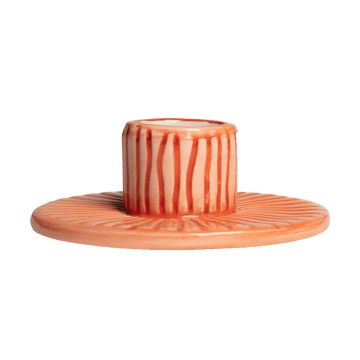 Läs mer om Mateus Stripes ljusstake Ø8 cm Orange