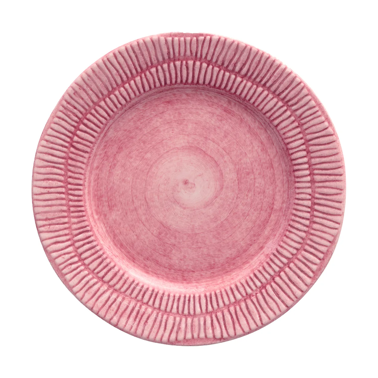 Mateus Stripes tallrik Ø21 cm Rosa