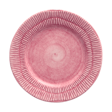 Läs mer om Mateus Stripes tallrik Ø21 cm Rosa