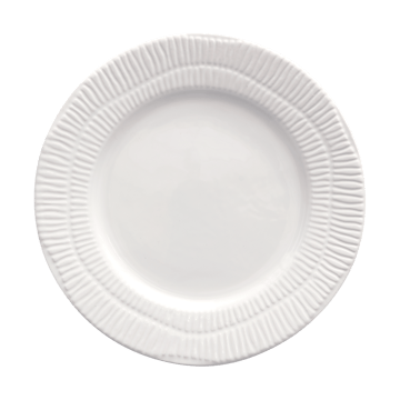 Läs mer om Mateus Stripes tallrik Ø21 cm Vit