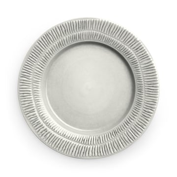Läs mer om Mateus Stripes tallrik Ø28 cm Grå