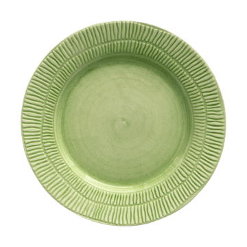 Läs mer om Mateus Stripes tallrik Ø28 cm Grön