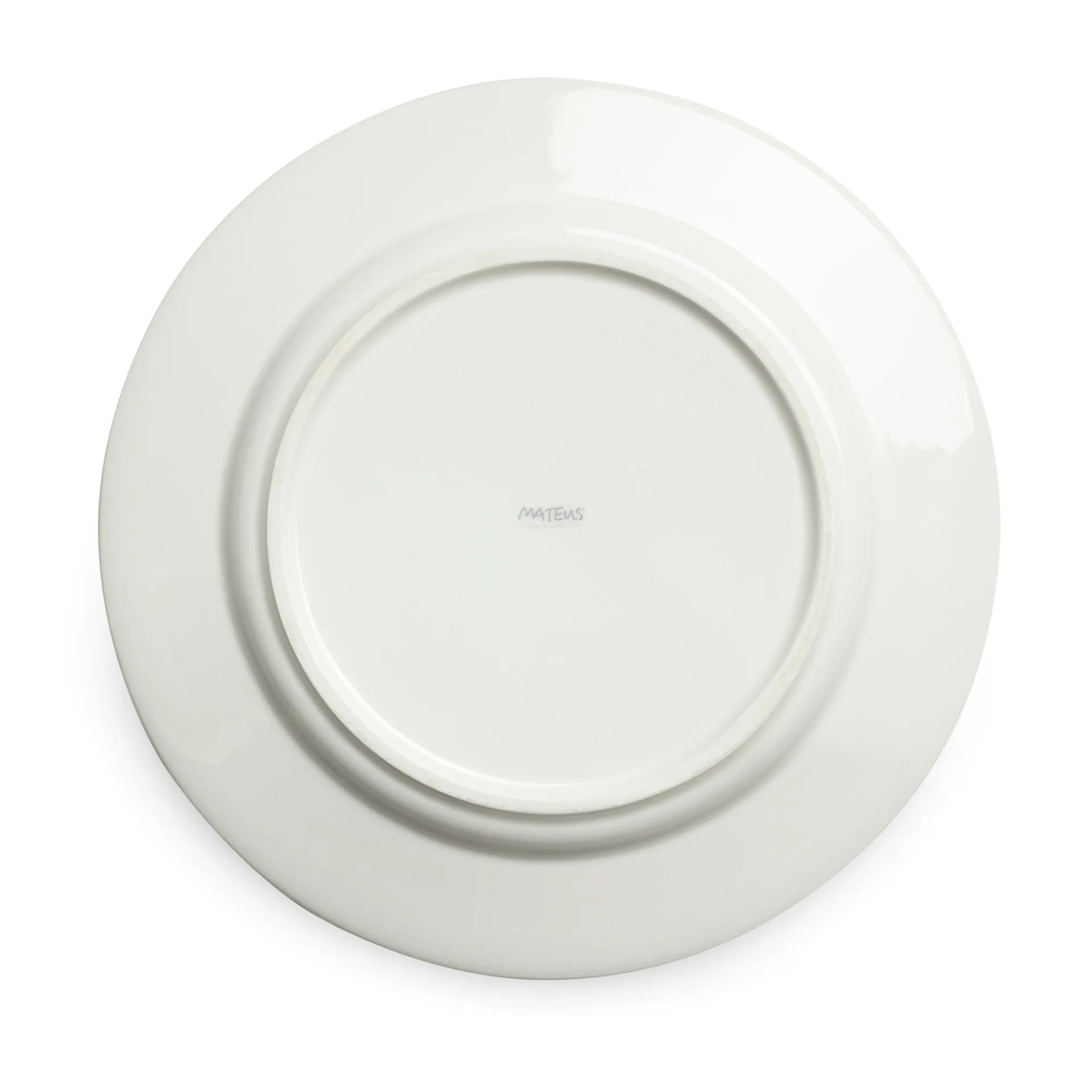 Stripes tallrik Ø28 cm, Gul Mateus