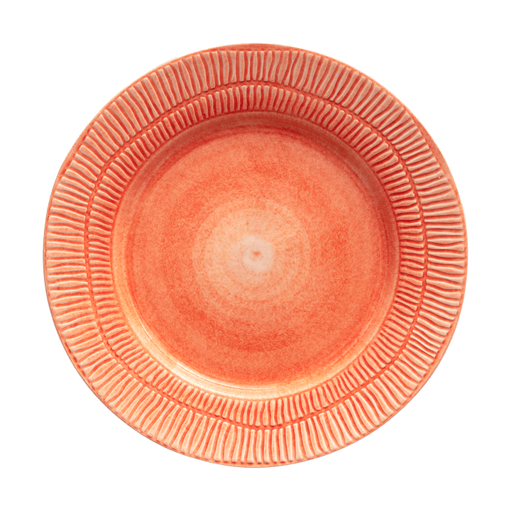 Stripes tallrik Ø28 cm - Orange - Mateus