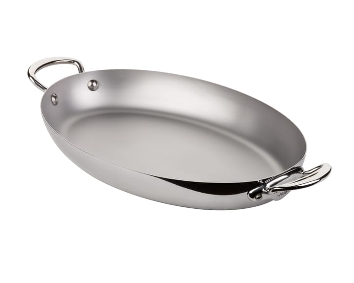 Panna med 2 handtag oval Cook Style 30 cm, Stål Mauviel