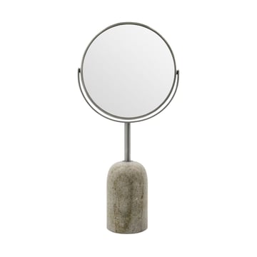 Alternativ bild 0 för Tvåsidig spegel, MKMarble, Beige Meraki