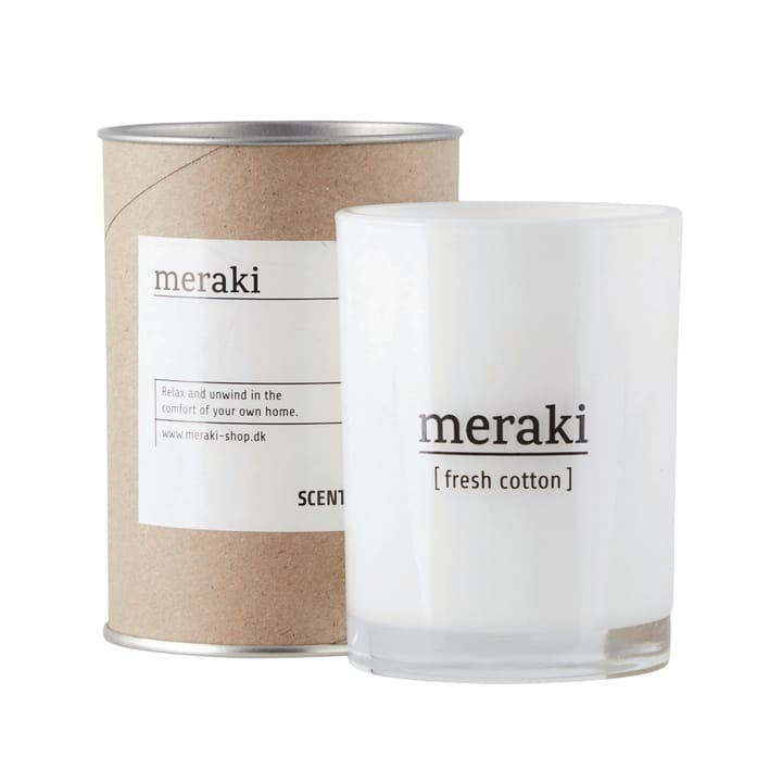 Meraki doftljus 12 timmar, Fresh cotton Meraki