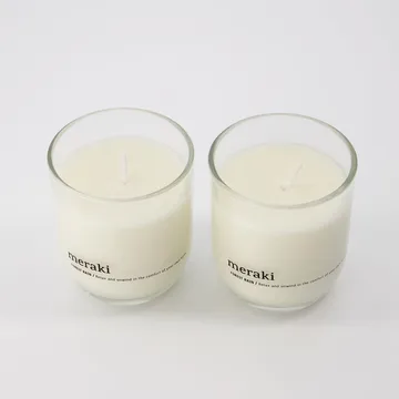 Meraki doftljus 22 timmar 2-pack - Forest rain - Meraki