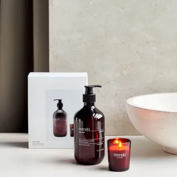 Meraki gåvoset handtvål och doftljus - Everyday pampering - Meraki