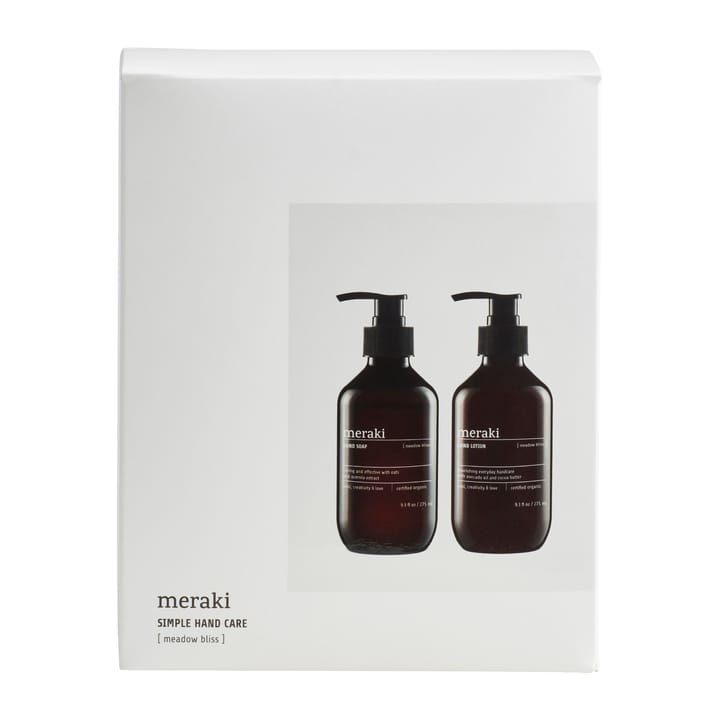 Meraki gåvoset, handtvål och handlotion, Meadow bliss Meraki