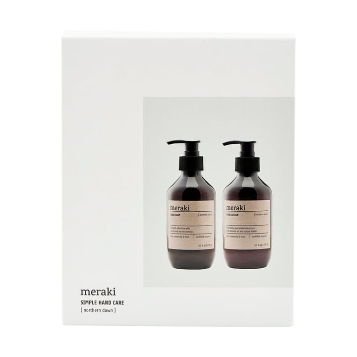 Meraki gåvoset, handtvål och handlotion, Northern dawn Meraki