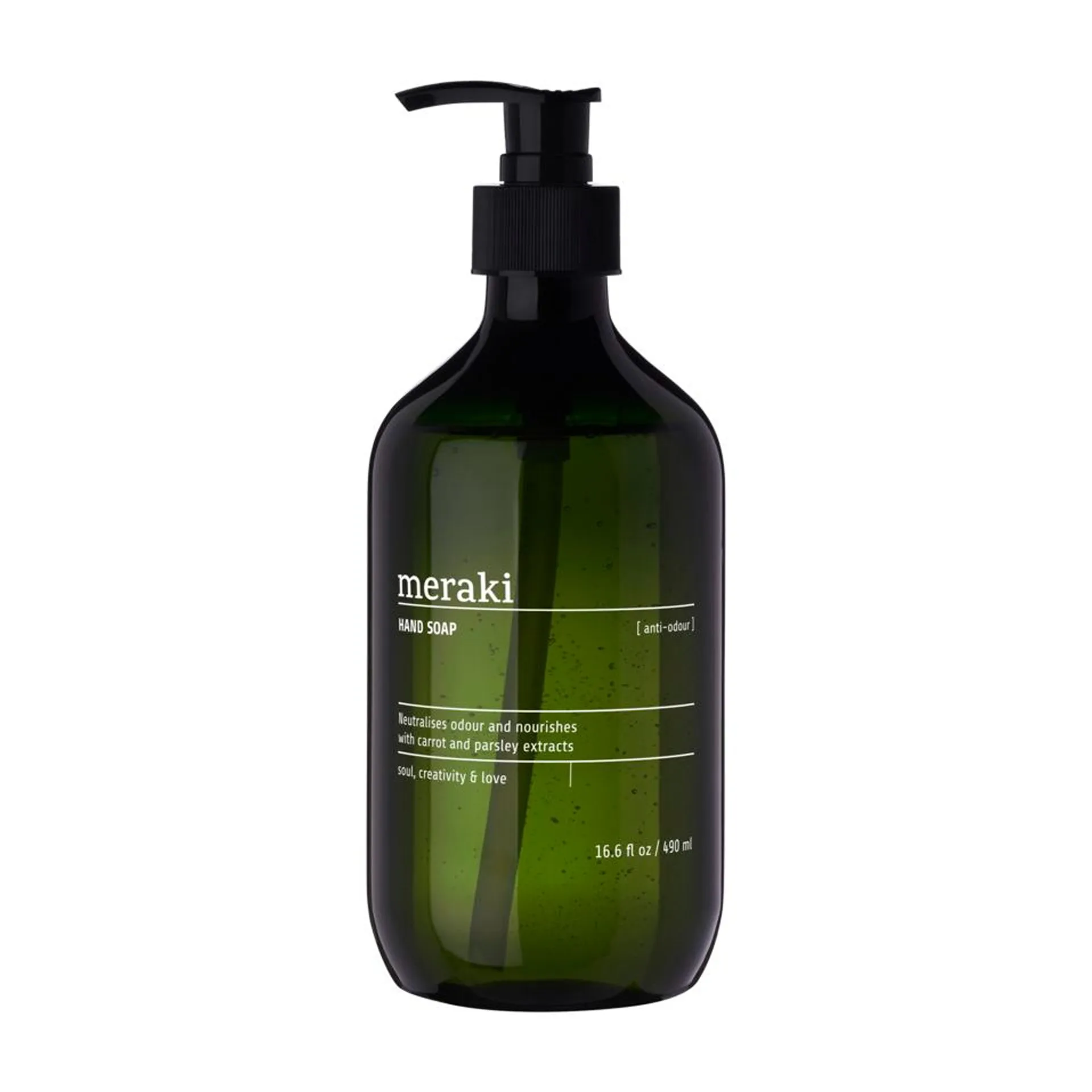Meraki handtvål 490 ml, Anti-odour Meraki