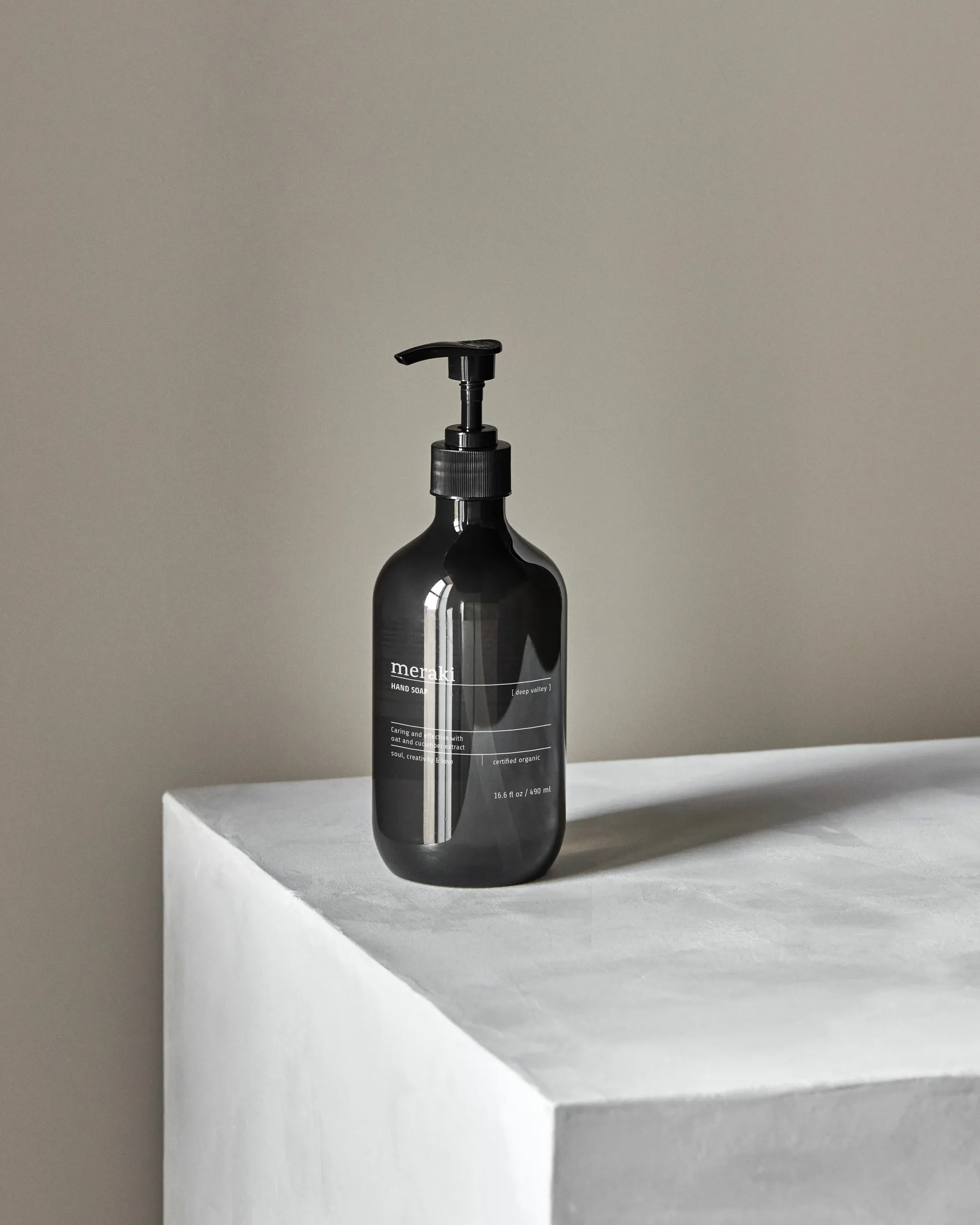Meraki handtvål 490 ml, Deep valley Meraki