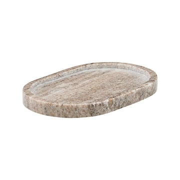 Meraki Meraki oval bricka beige 12,5×19,5 cm