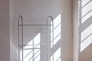 Arch klädställning - Silverfärgad, 39x92x186 cm - Mette Ditmer