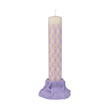 Art Piece lava ljusstake Ø12,5 cm - Light lilac - Mette Ditmer