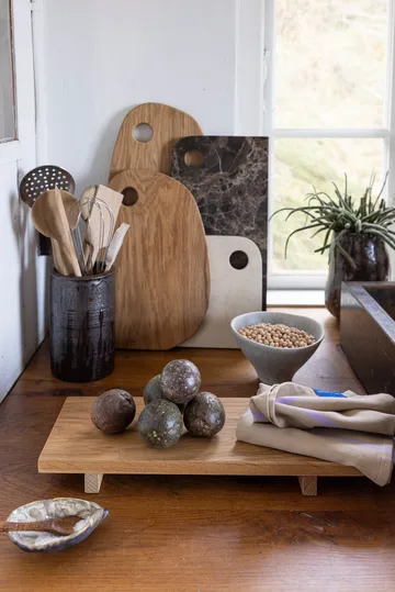 Authentic serveringsbricka - Natural, 15x36 cm - Mette Ditmer