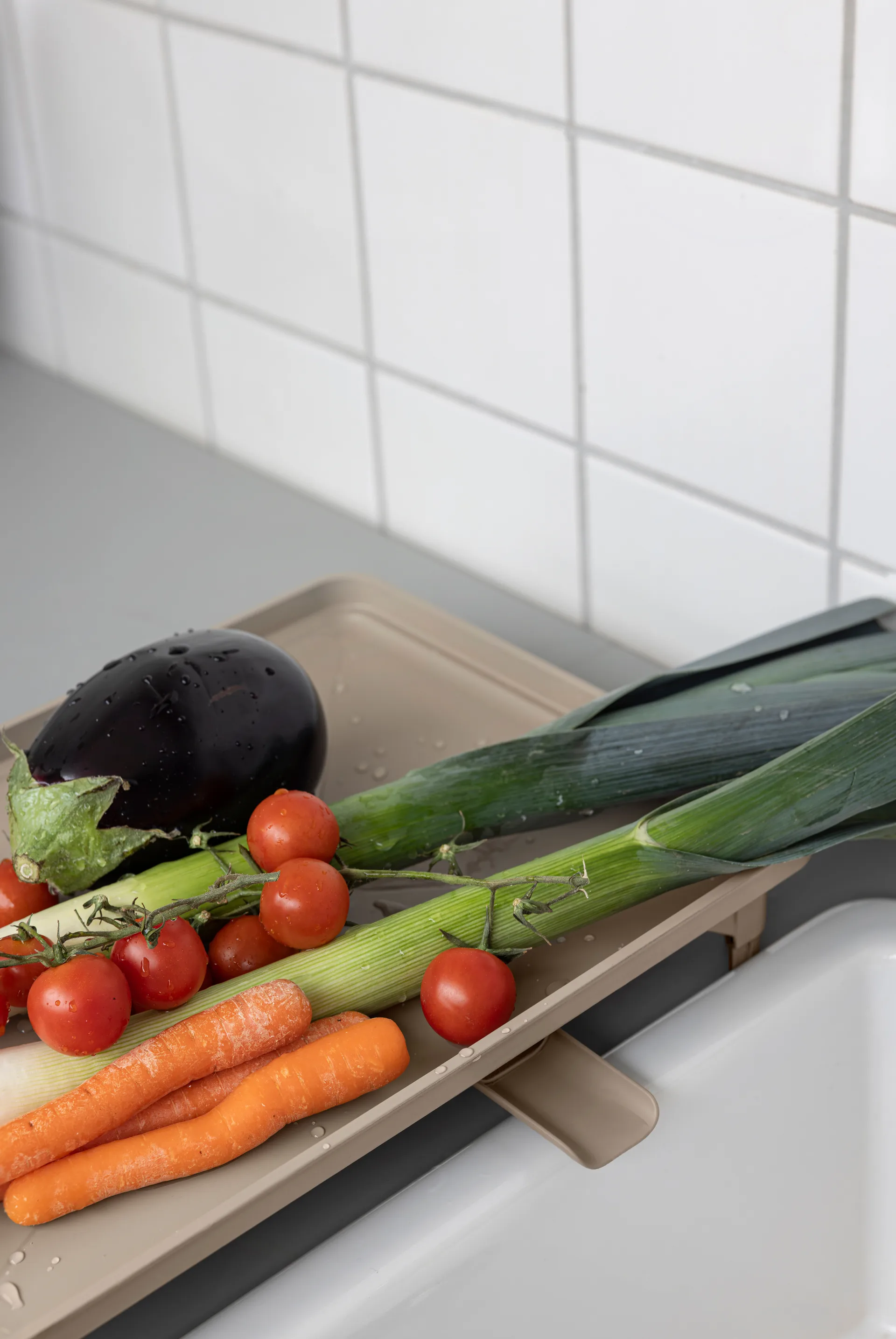 Dry-it diskställ, Sand, 29x42 cm Mette Ditmer