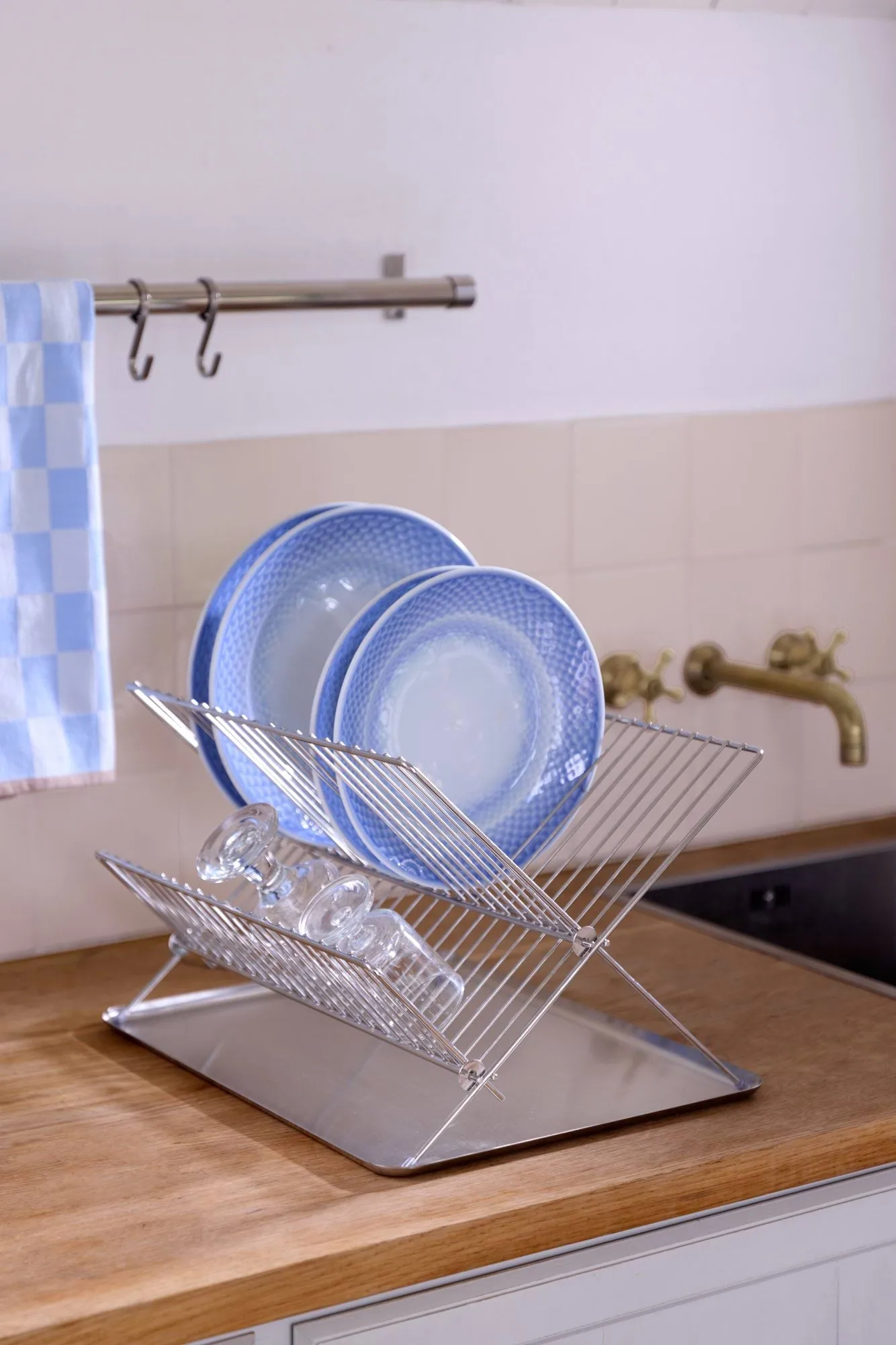 Dry-it diskställ, Silverfärgad Mette Ditmer