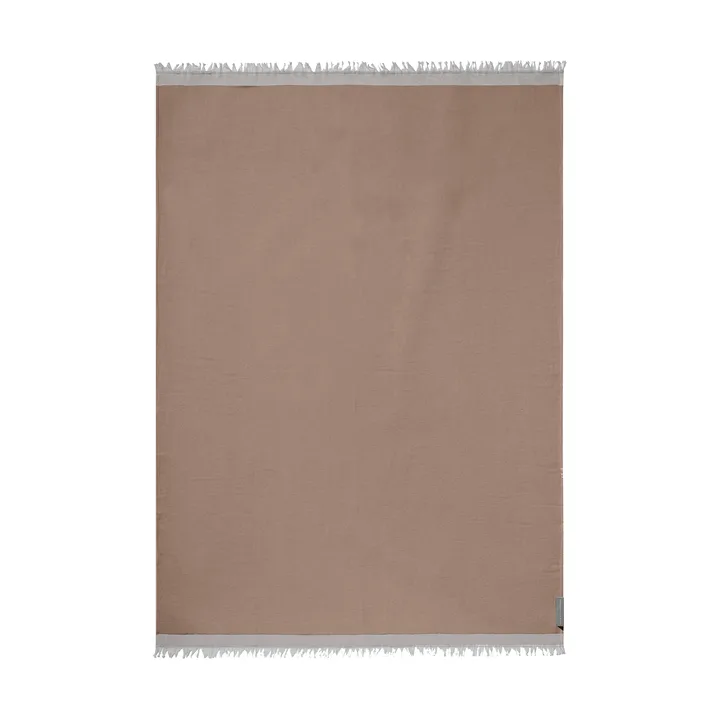 Duet pläd - Beige-Blue (beige-blå), 130x175 cm - Mette Ditmer