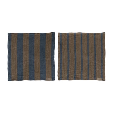 Mette Ditmer Elvira disktrasa 33×33 cm 2-pack Ochre