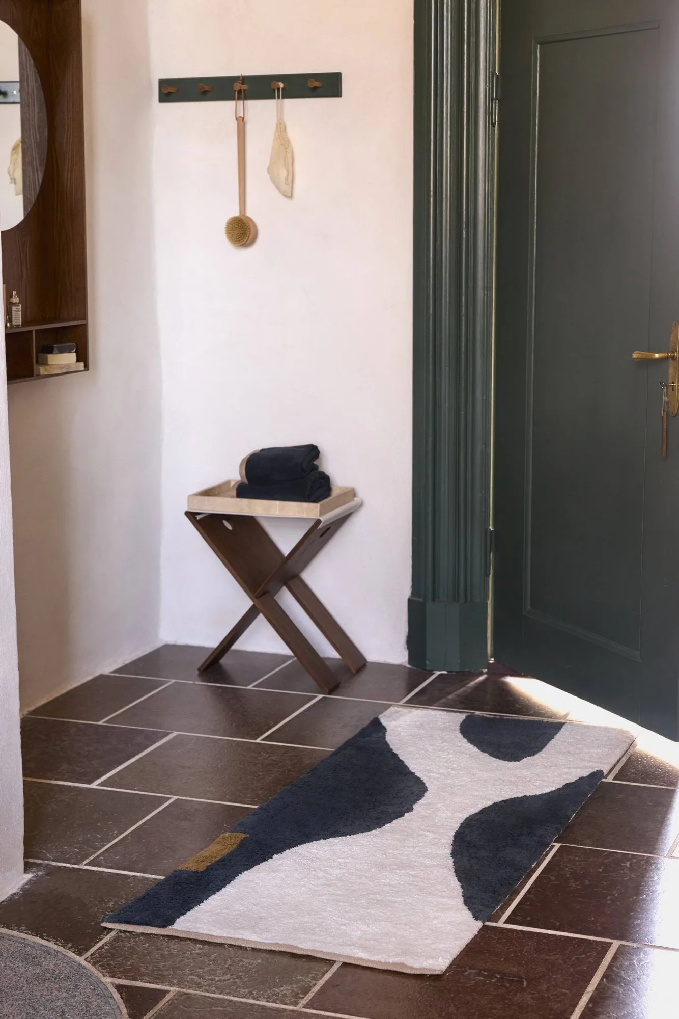 Figura matta, Grey-Beige, 70x150 cm Mette Ditmer