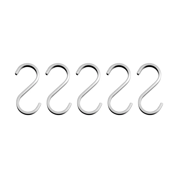 Hang-it krok 5-pack - Silverfärgad - Mette Ditmer