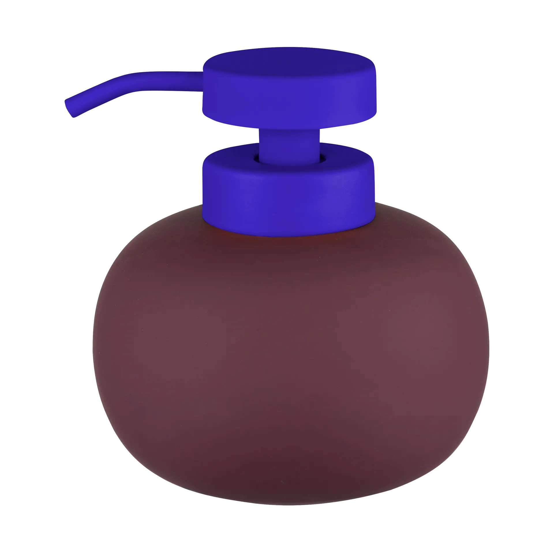 Lotus play tvålpump låg, inkl 2 pumphuvuden, Wine Mette Ditmer