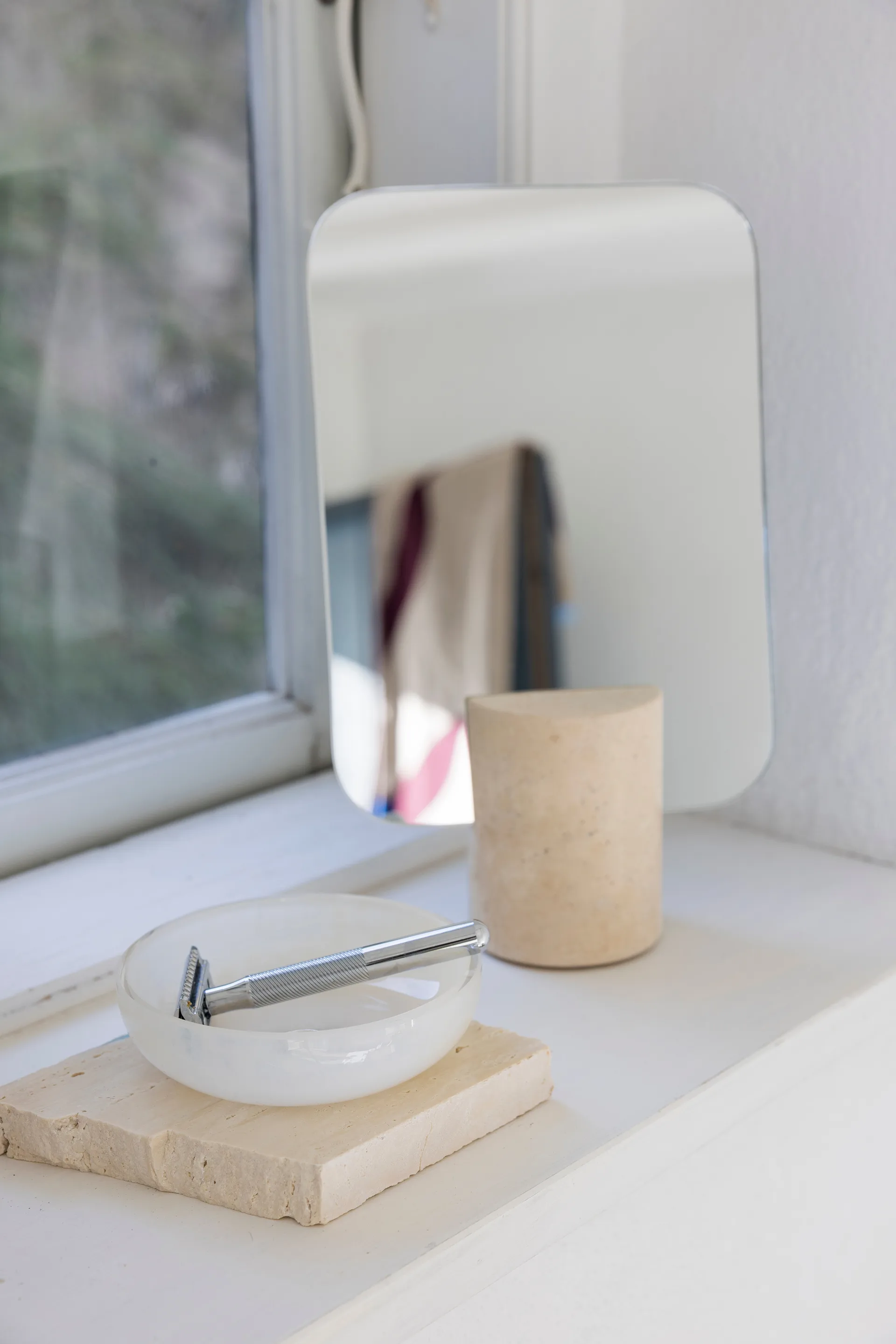 Opal tvålfat, Linen Mette Ditmer