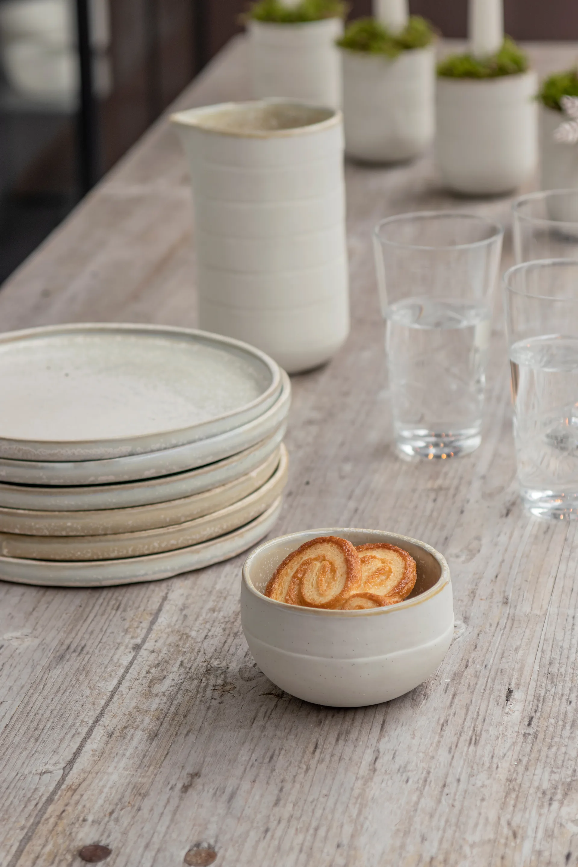 Sand Grain skål Ø10 cm 2-pack, Straw Mette Ditmer