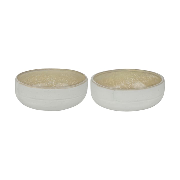 Sand Grain skål Ø13,5 cm 2-pack, Straw Mette Ditmer