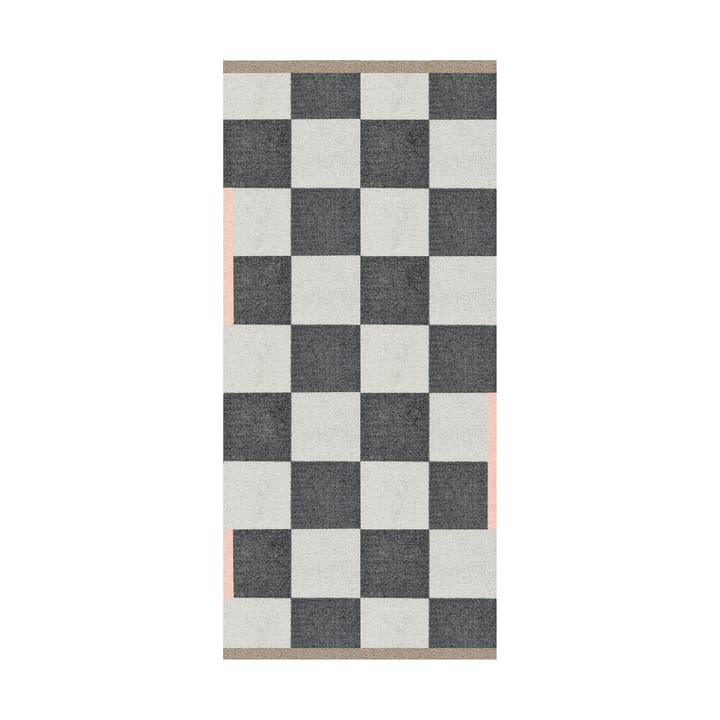 Square all-round gångmatta, Dark grey, 70x150 cm Mette Ditmer