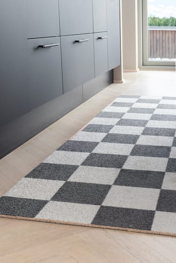 Square all-round gångmatta - Dark grey, 77x240 cm - Mette Ditmer