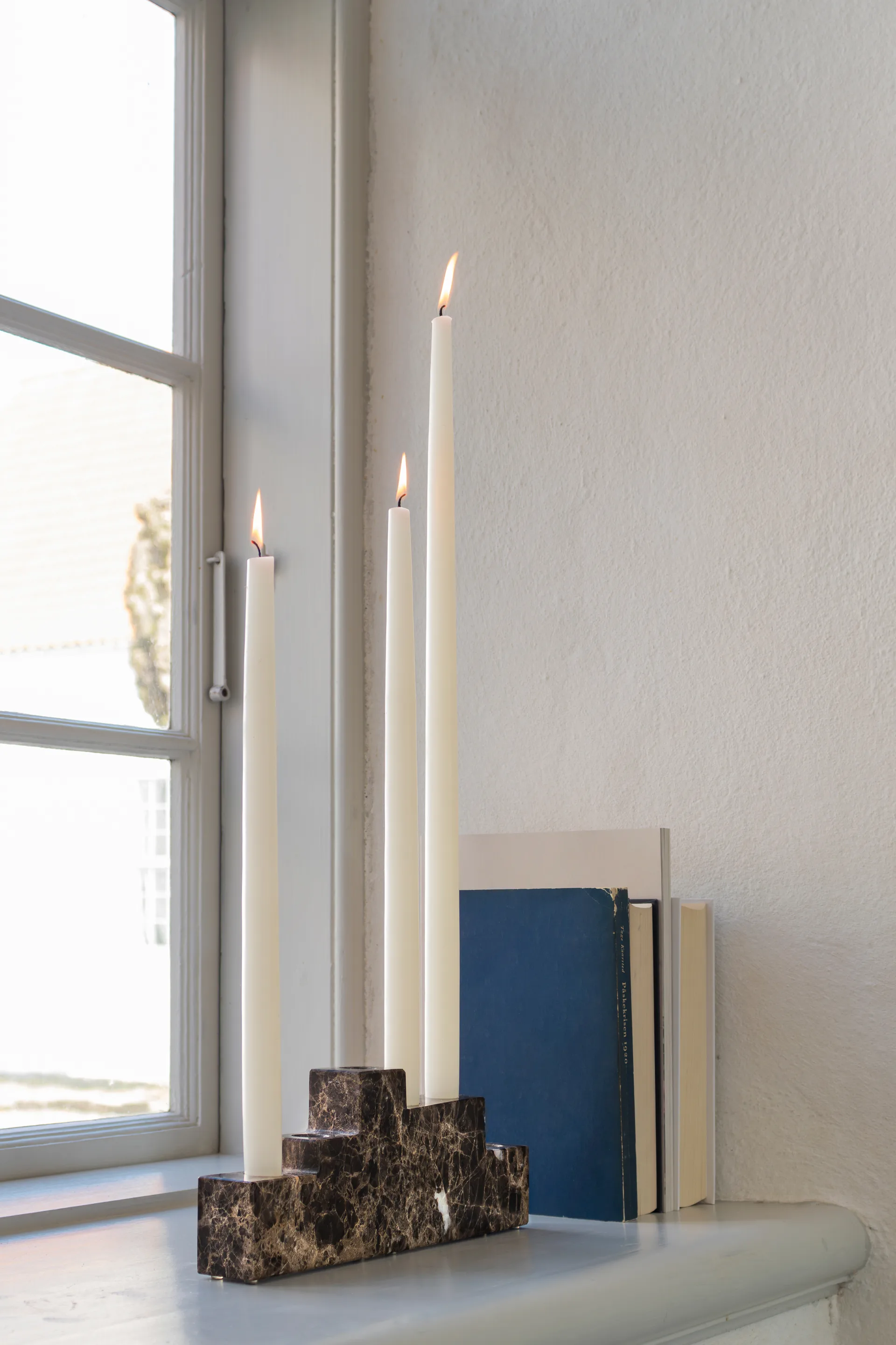 Step six ljusstake, Brown Mette Ditmer