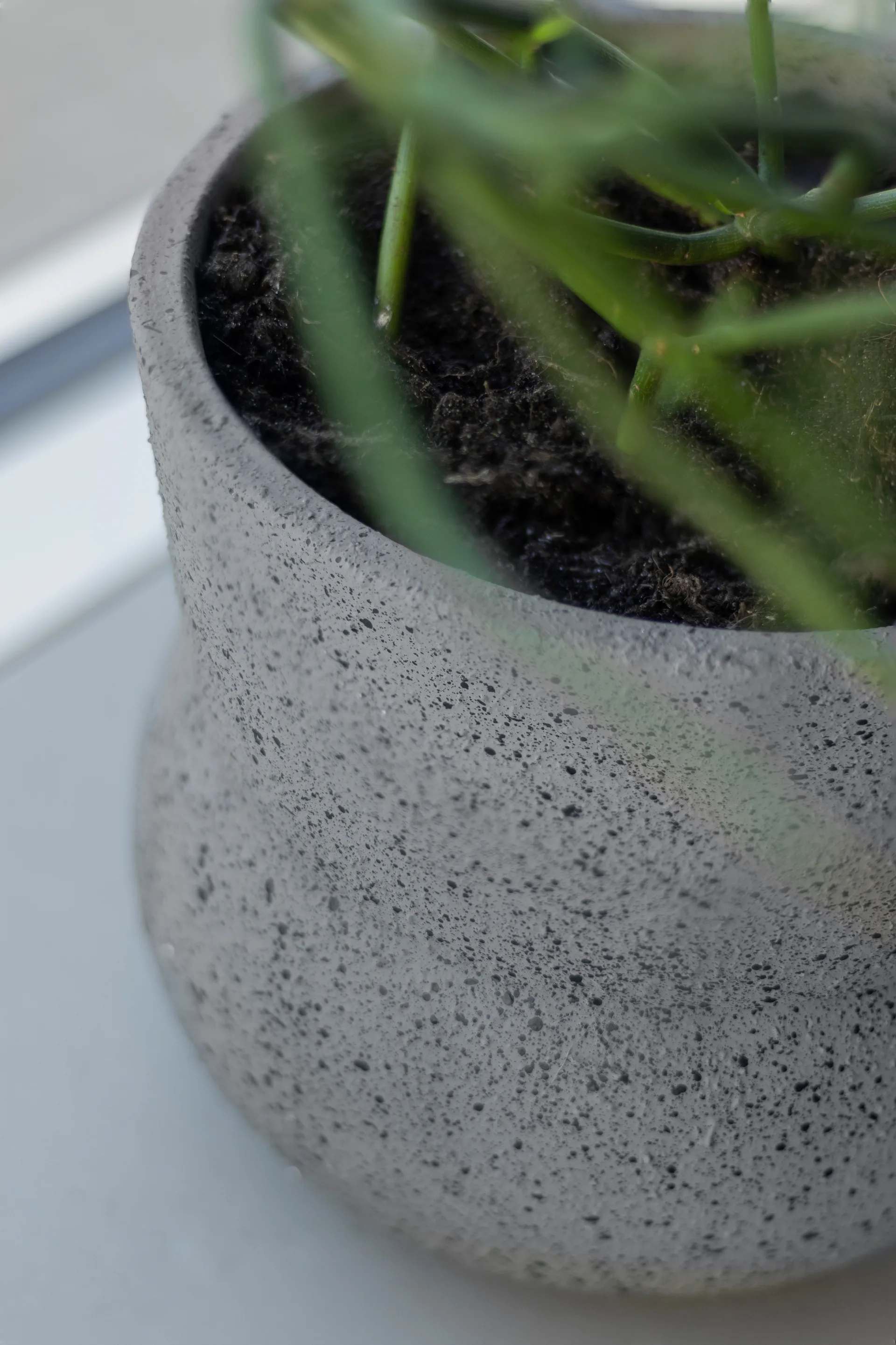 Stone blomkruka Ø17 cm, Grey Mette Ditmer