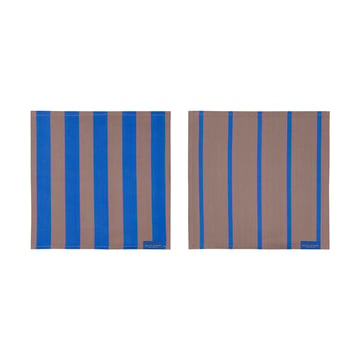 Mette Ditmer Stripes disktrasa 33×33 cm 2-pack Blush