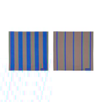 Läs mer om Mette Ditmer Stripes disktrasa 33x33 cm 2-pack Blush