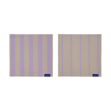 Mette Ditmer Stripes disktrasa 33×33 cm 2-pack Sand