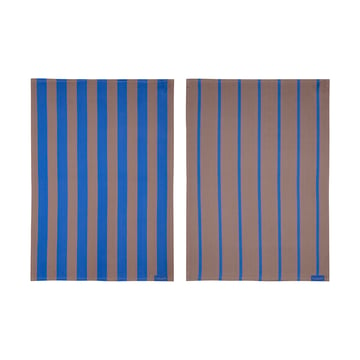 Mette Ditmer Stripes kökshandduk 50×70 cm 2-pack Blush