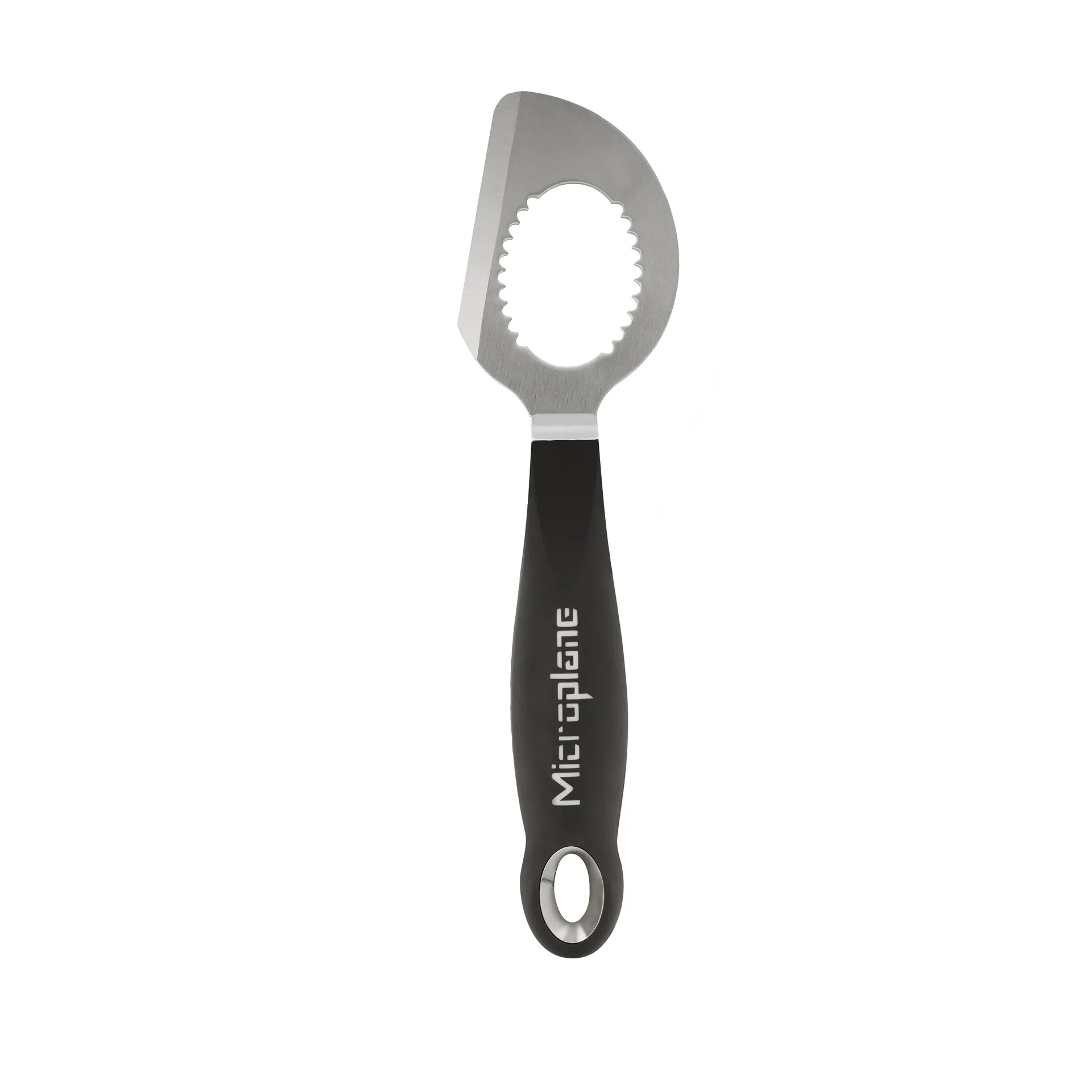 Professional 3-i-1 avokadodelare 17 cm, Black Microplane
