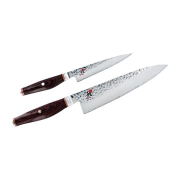 Miyabi Miyabi Artisan 6000MCT knivset 2 delar Trä