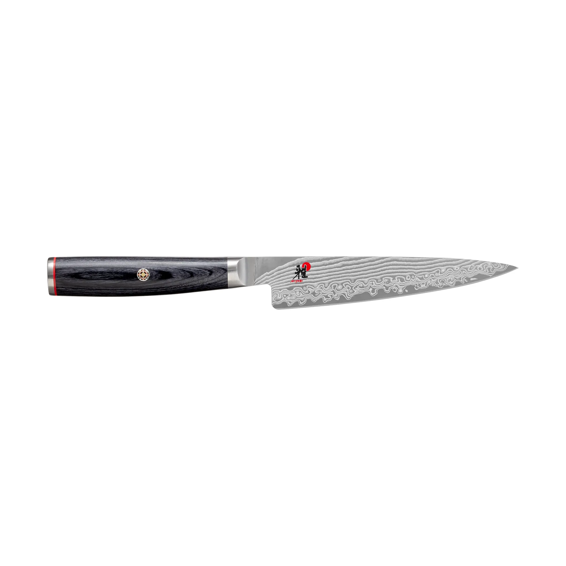 Raw 5000FCD shotoh skalkniv 13 cm, Damaskus-svart Miyabi
