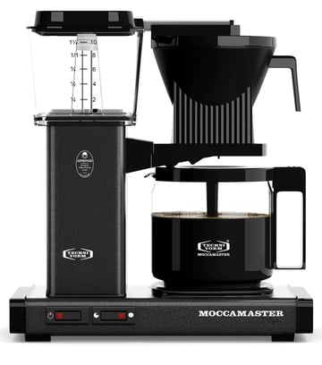 Läs mer om Moccamaster Moccamaster automatic kaffebryggare 1,25 l Anthracite