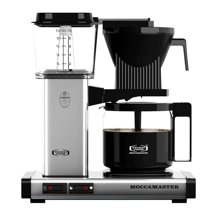 Moccamaster automatic kaffebryggare 1,25 l - Polerad silver - Moccamaster