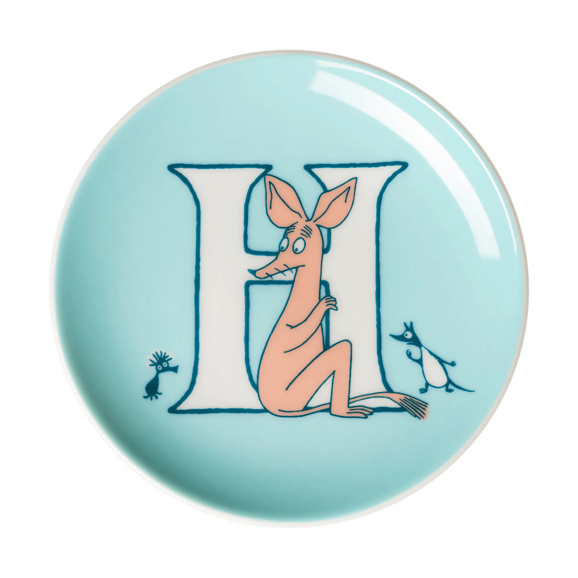 Moomin Arabia ABC Mumin minitallrik H, 10,5 cm