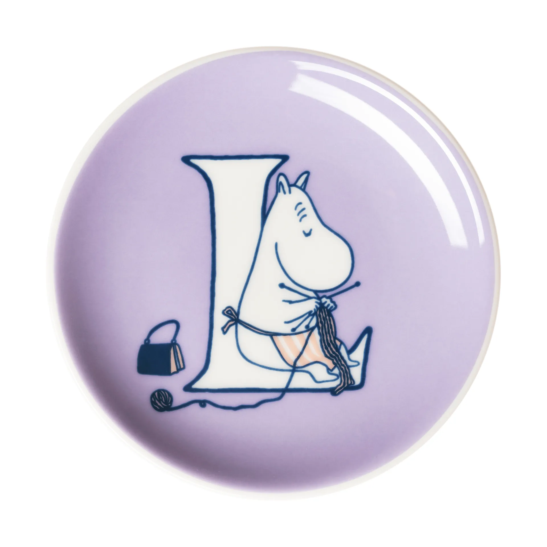 Moomin Arabia ABC Mumin minitallrik L, 10,5 cm