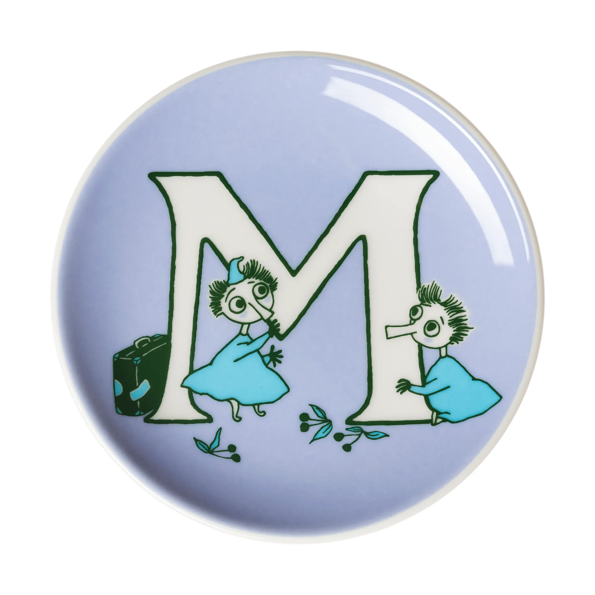 Moomin Arabia ABC Mumin minitallrik M, 10,5 cm