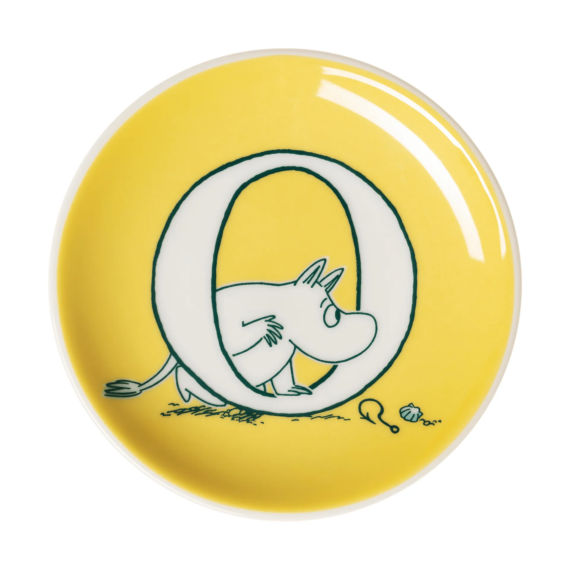 Moomin Arabia ABC Mumin minitallrik O, 10,5 cm
