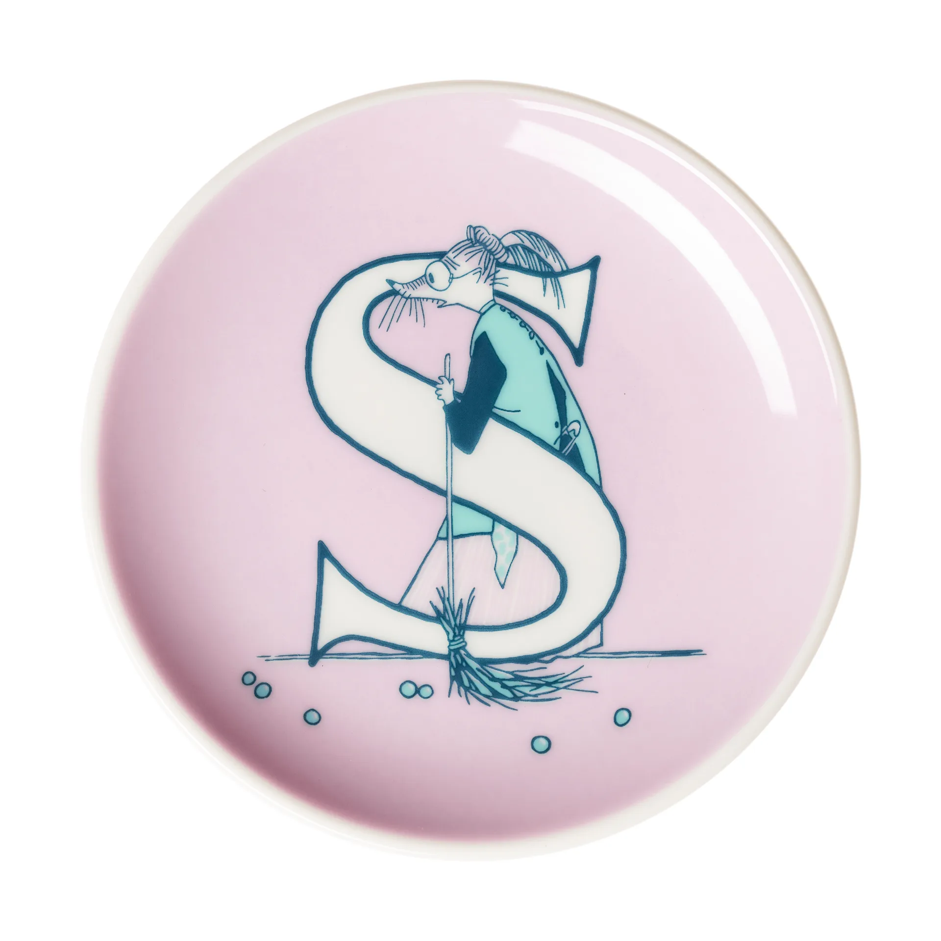Moomin Arabia ABC Mumin minitallrik S, 10,5 cm